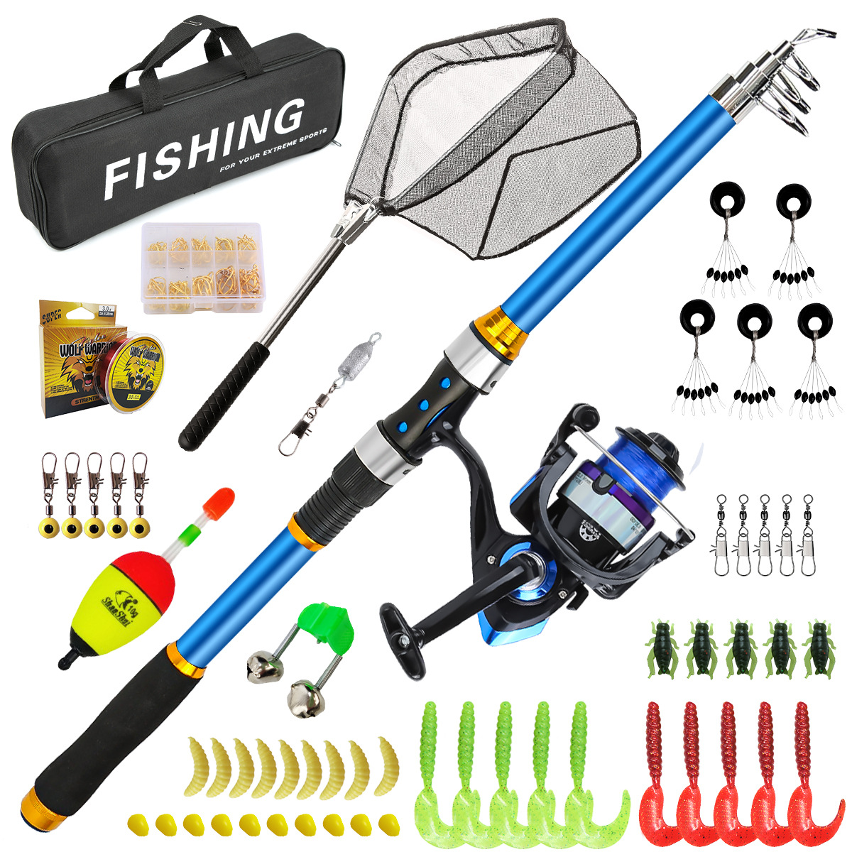 Ensemble de canne à pêche téle - Fishing Equipment Line avis et prix