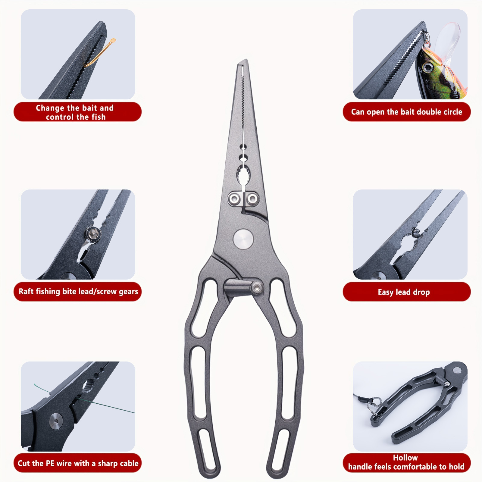 Kit combiné de pinces à pêche  - Fishing Equipment Amazon avis et prix